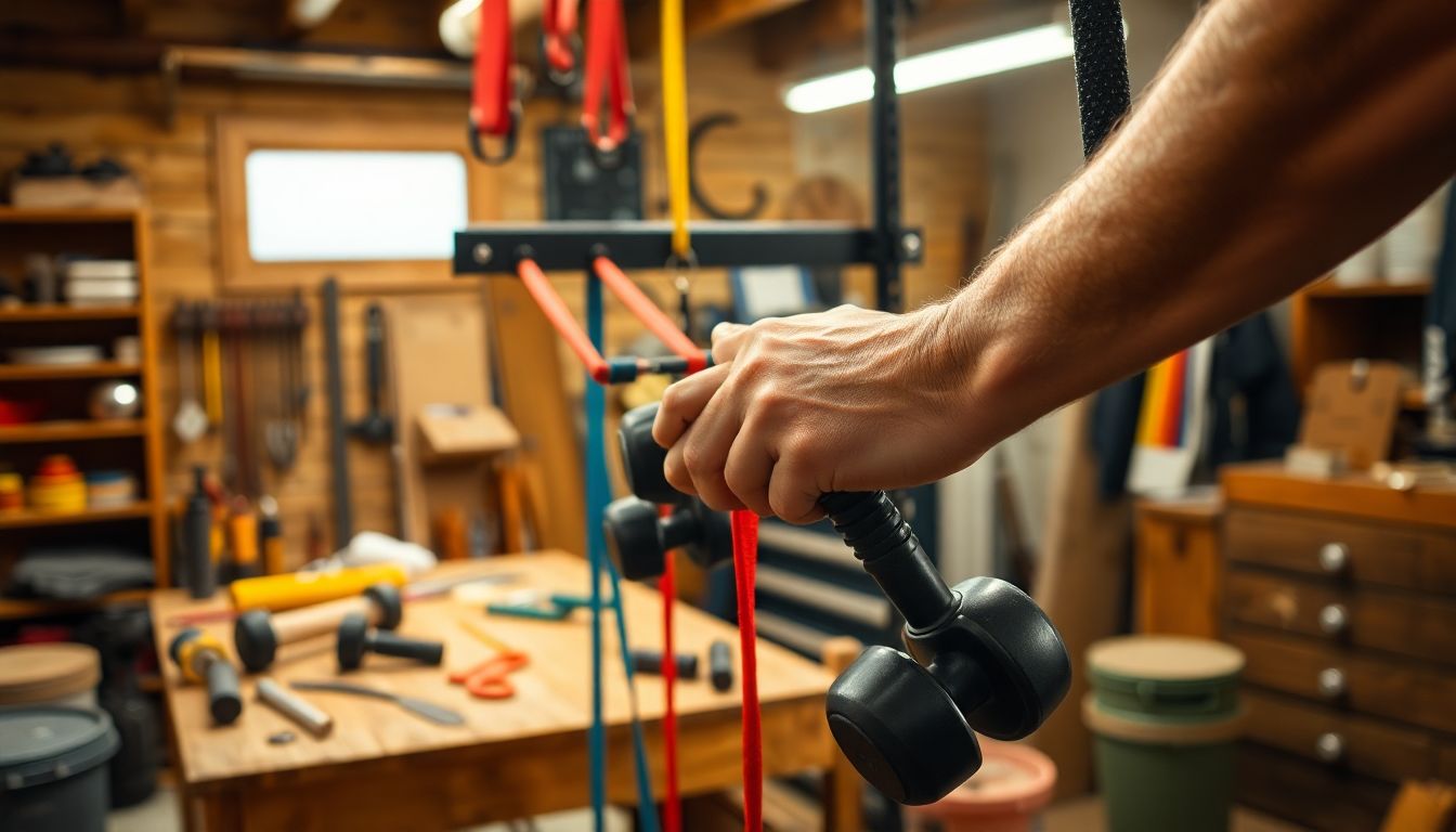 Do-It-Yourself Fitness Equipment: Make Your Own Gym On A Shoestring