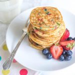 Funfetti Protein Pancakes (No Protein Powder...
