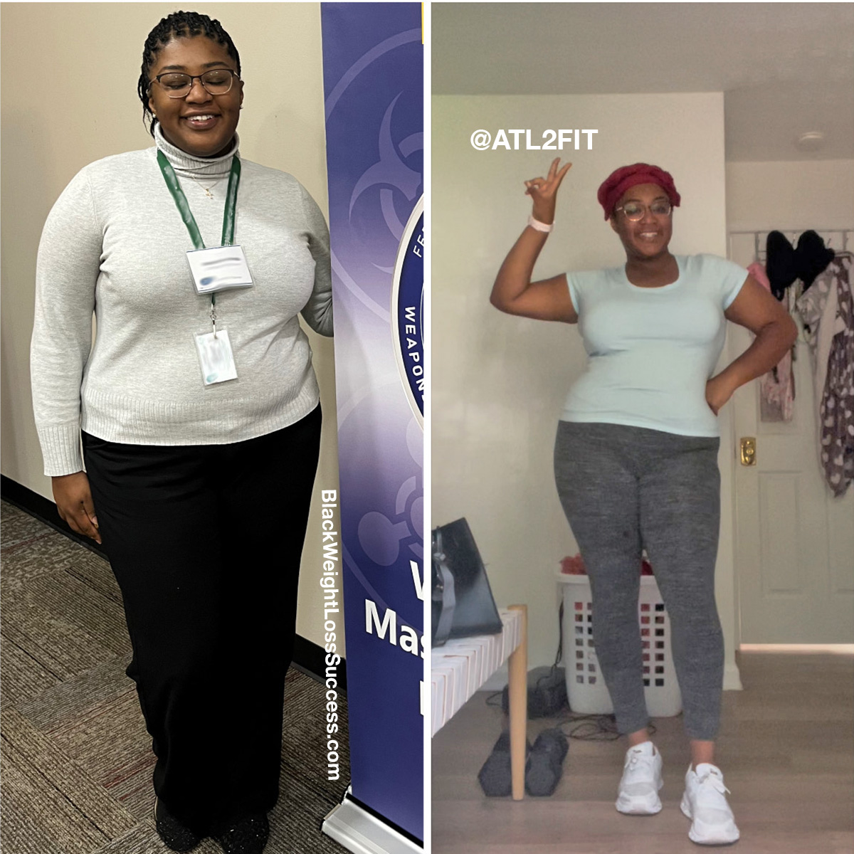 Autumn lost 16 pounds – Black...